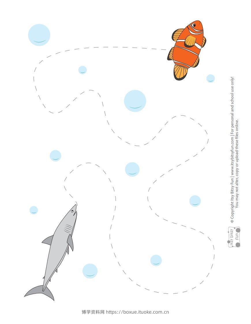 鱼剪纸-博学资料网