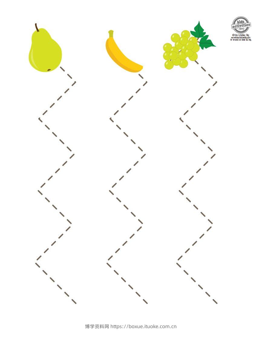 图片[2]-水果剪纸-博学资料网