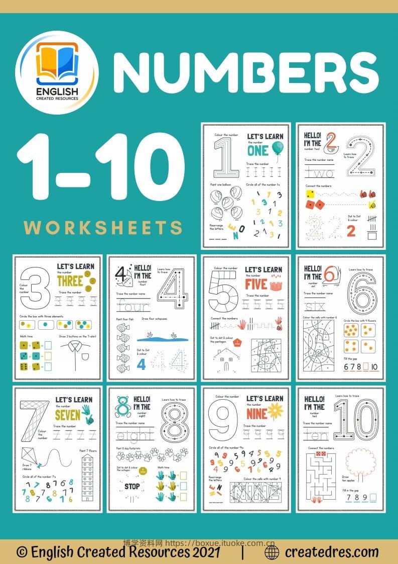 【英语】英语数字-博学资料网