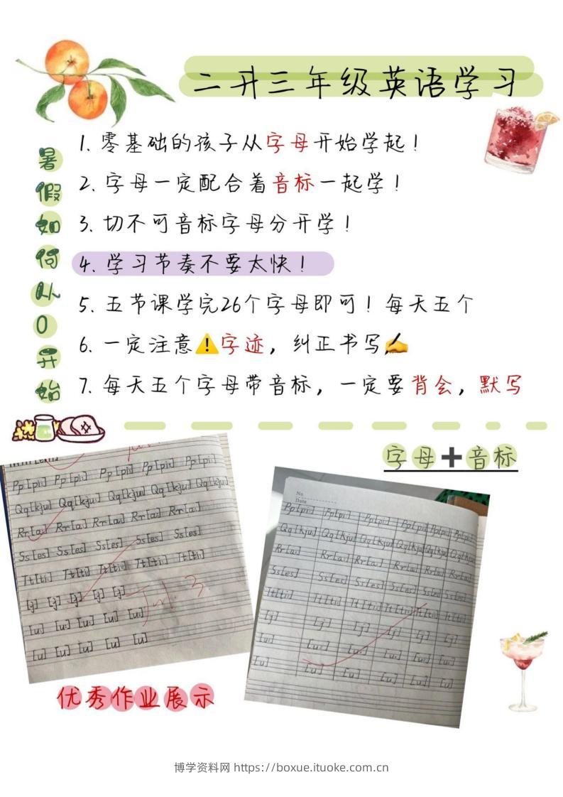 三上英语【音标、音素、自然拼读】-博学资料网